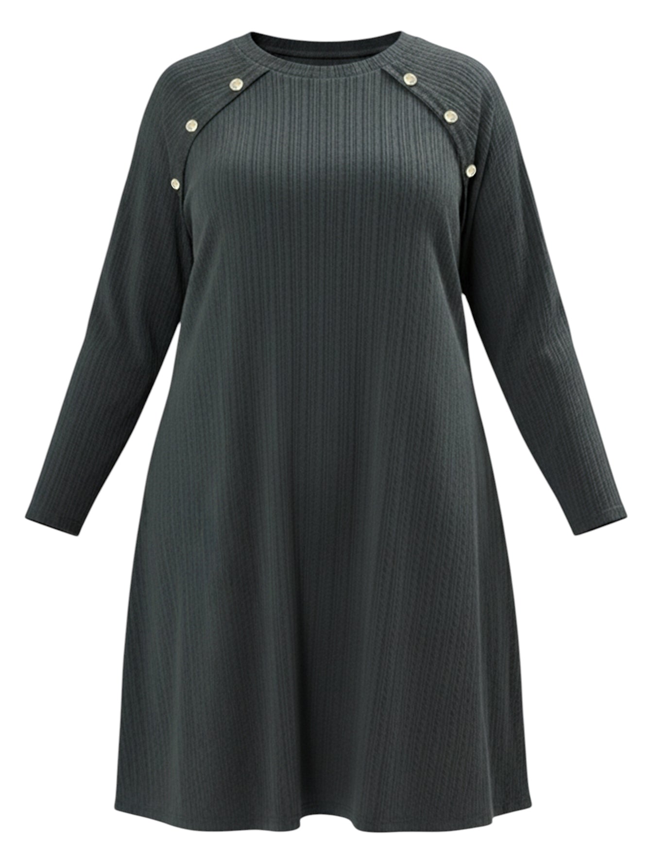 Lapa Plus Women's Textured Knit Midi Dress