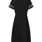 Lapa Plus Women's Embroidered Button Up Shirt Dress