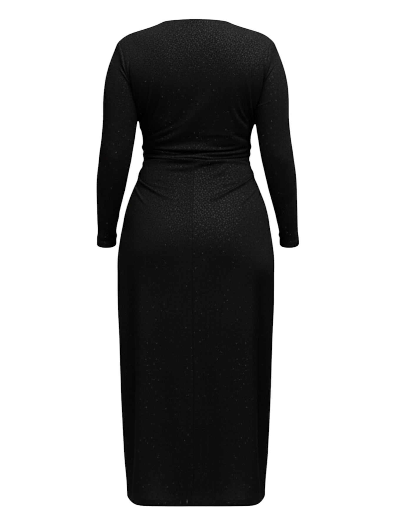 Lapa Plus Women's Sexy V-Neck Wrap Dress
