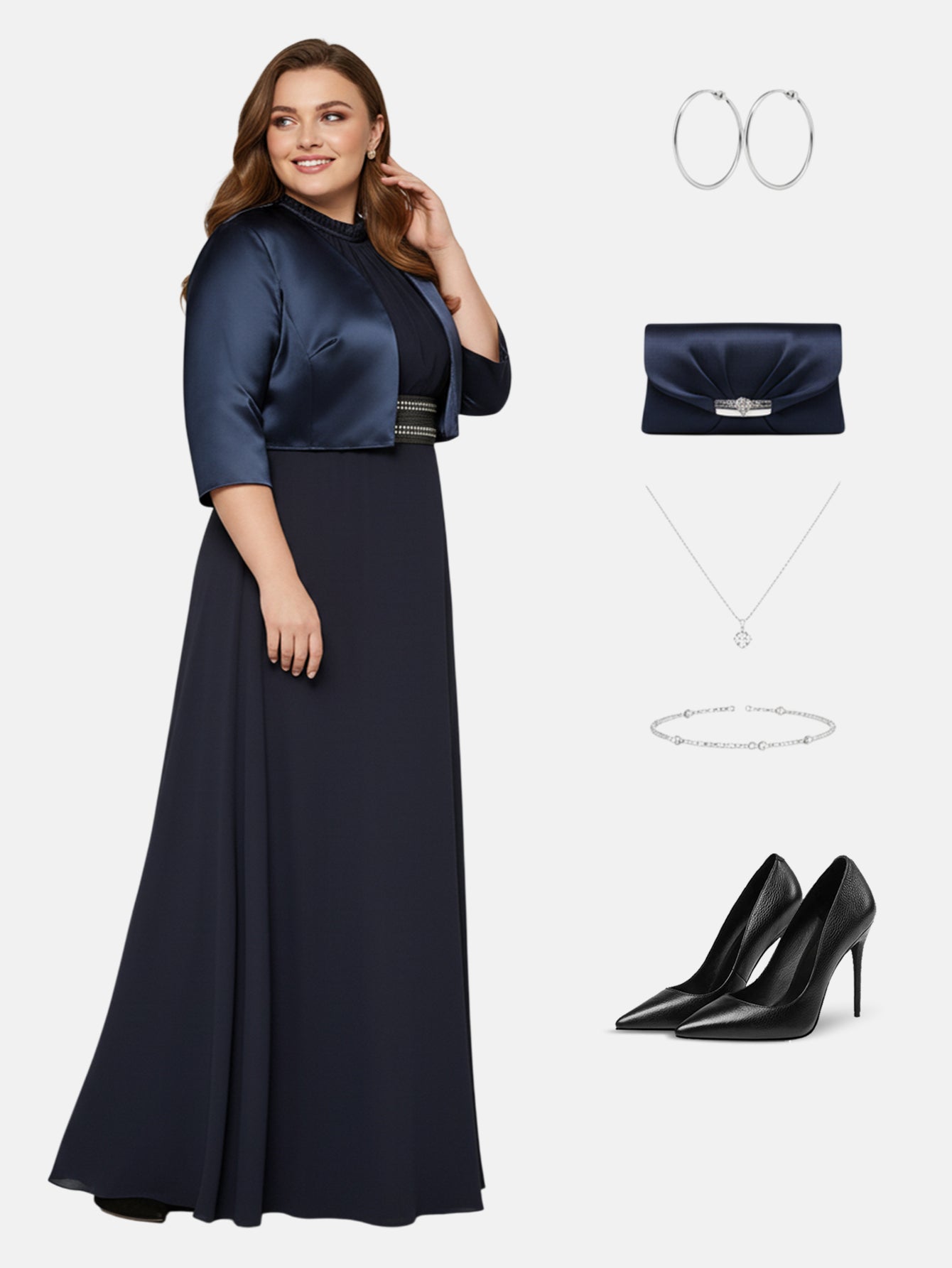 Lapa Plus Women's Casual Blazer Top