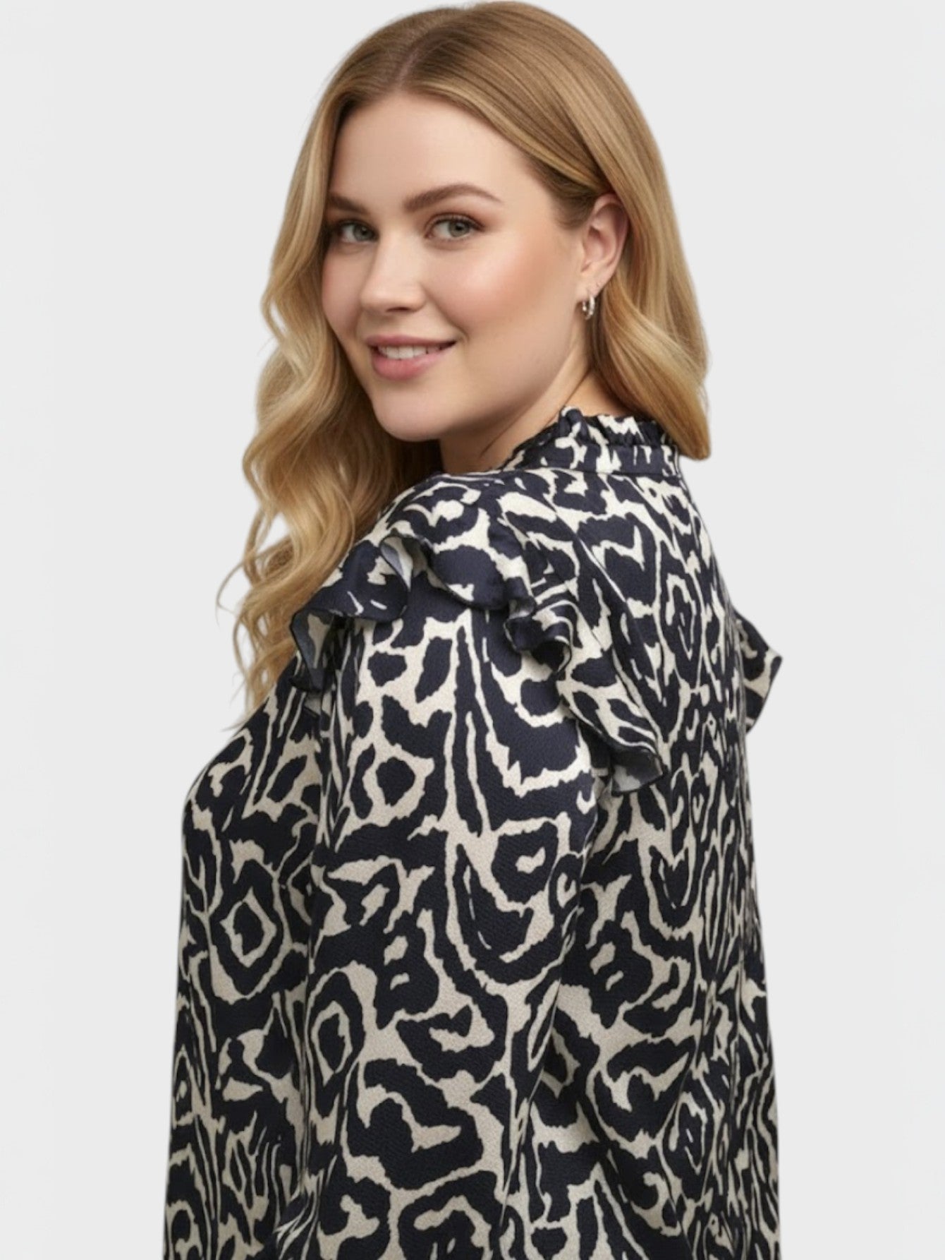 Lapa Plus Women's Date Night Dress With Sleeves Winter