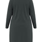 Lapa Plus Women's Textured Knit Midi Dress