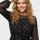 Lapa Plus Women's Polka Dot Chiffon Dress