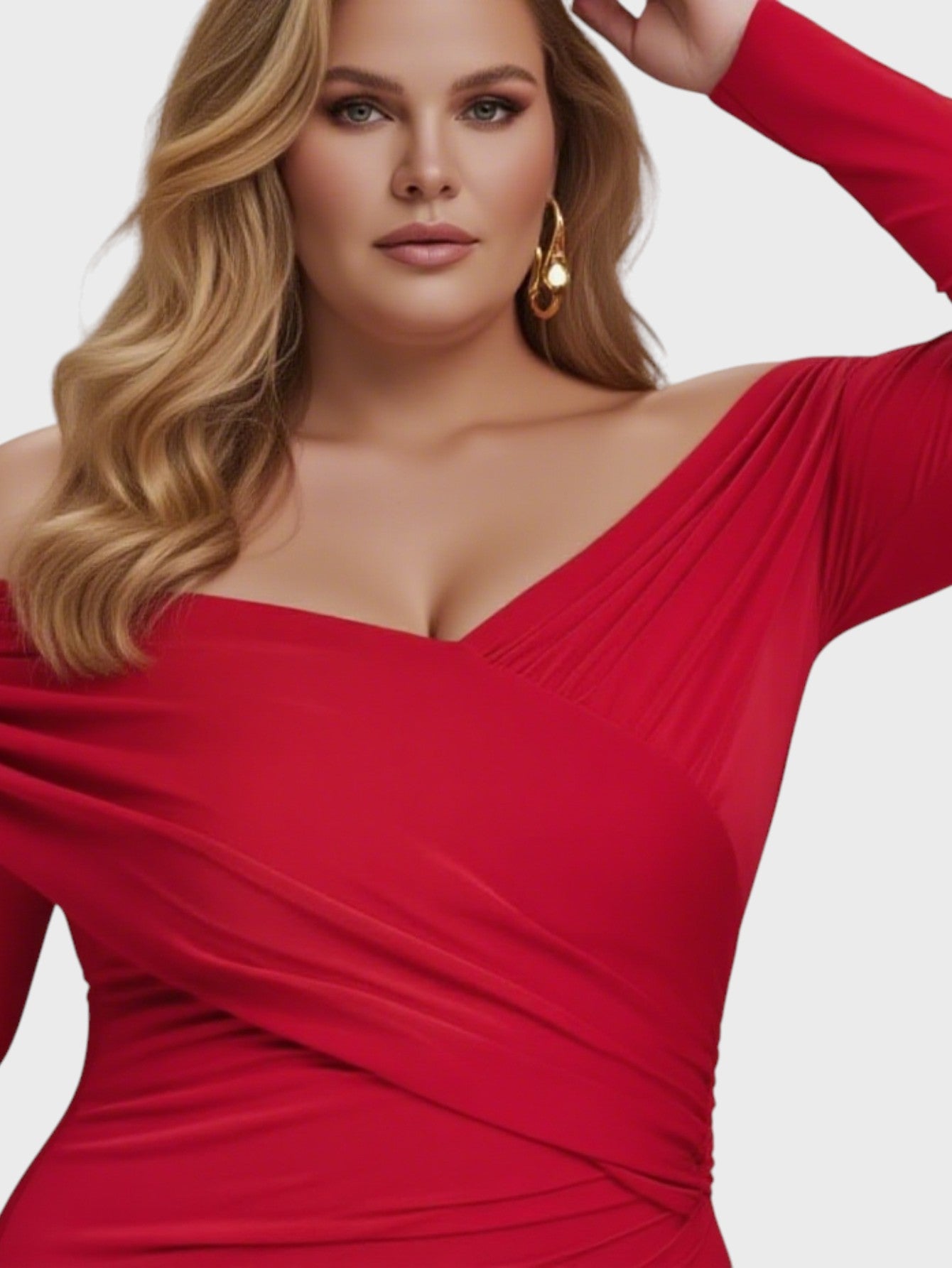 Lapa Plus Women's Christmas New Year Party Dress