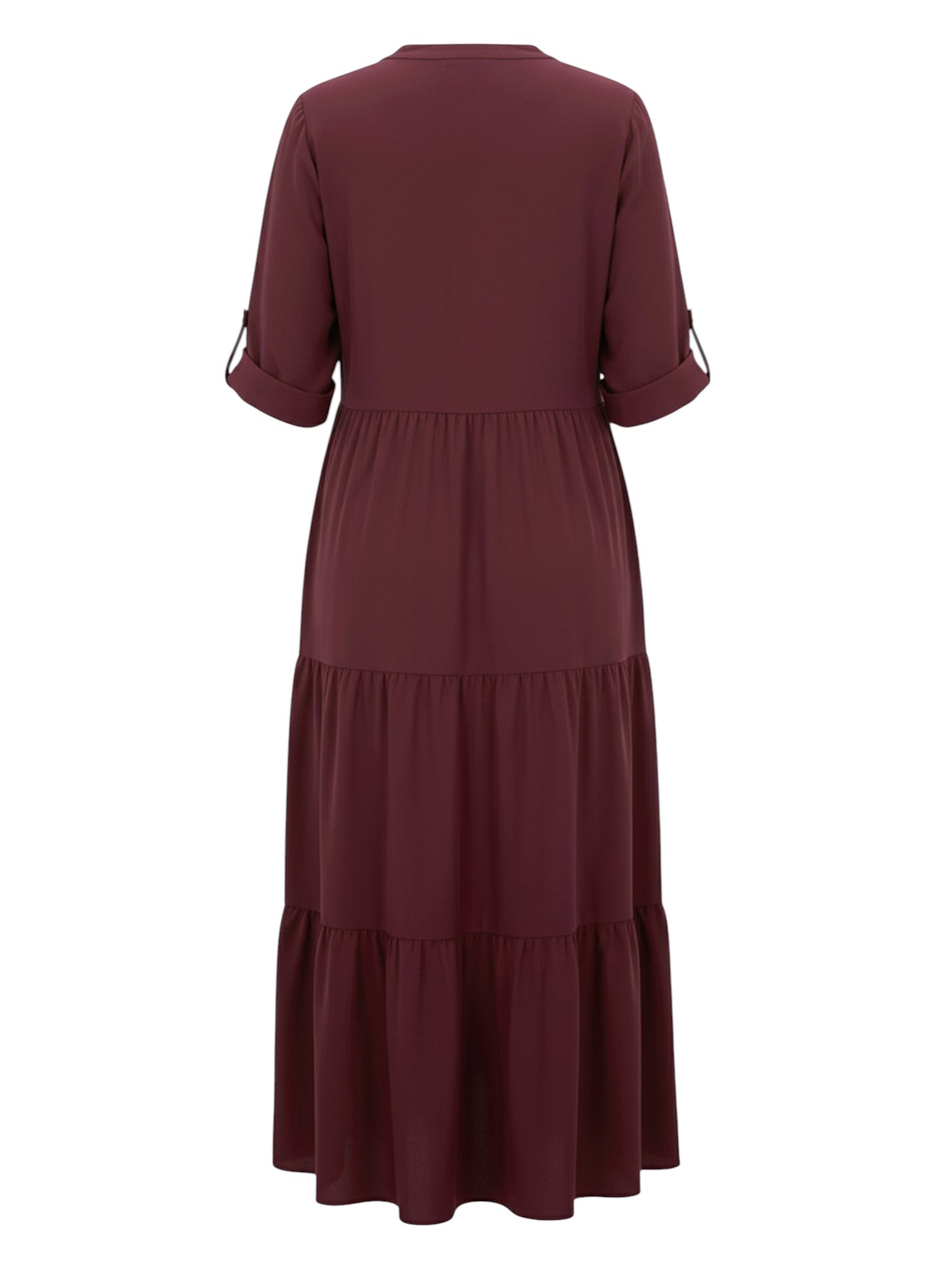 Lapa Plus  Women's Basic Patchwork Dress