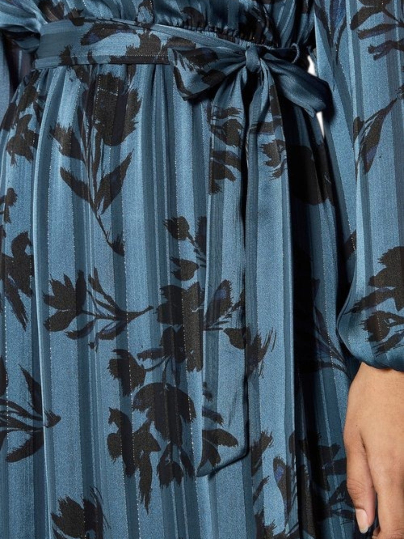 Lapa Plus Women's Holiday Party Floral Wrap Dress