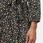 Lapa Plus Women's Floral Print Tie-Waist Dress