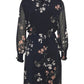 Lapa Plus Women's Plant-Printed Chiffon Dress
