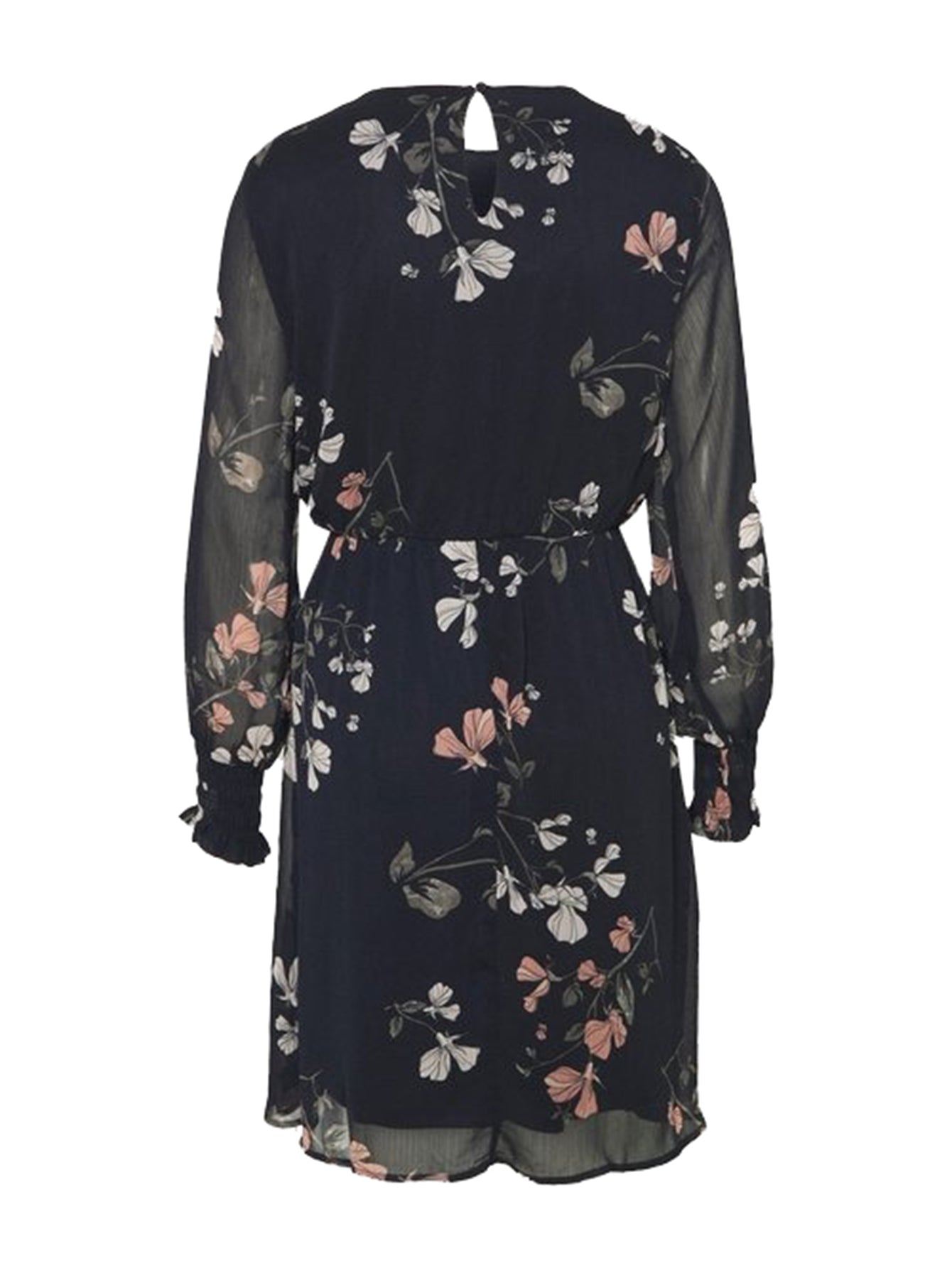 Lapa Plus Women's Plant-Printed Chiffon Dress