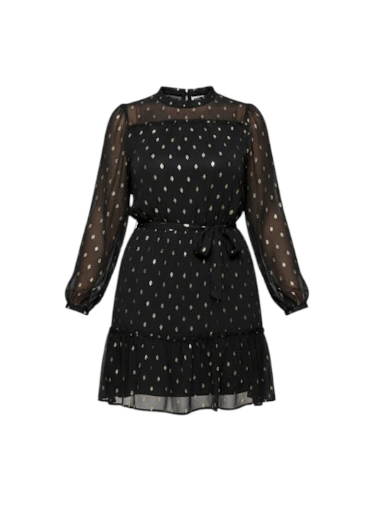 Lapa Plus Women's Polka Dot Chiffon Dress
