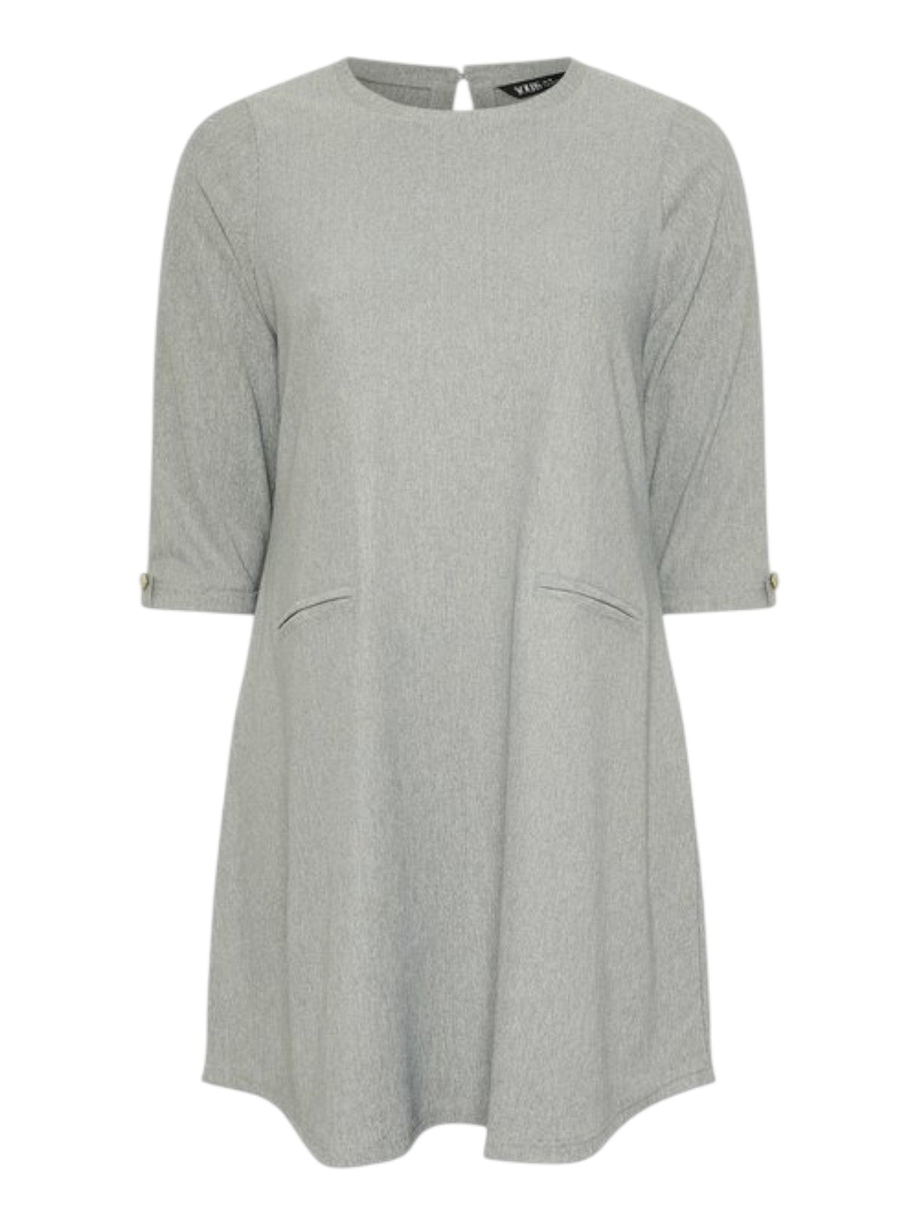 Lapa Plus Women's Simple Casual Dress with Pockets