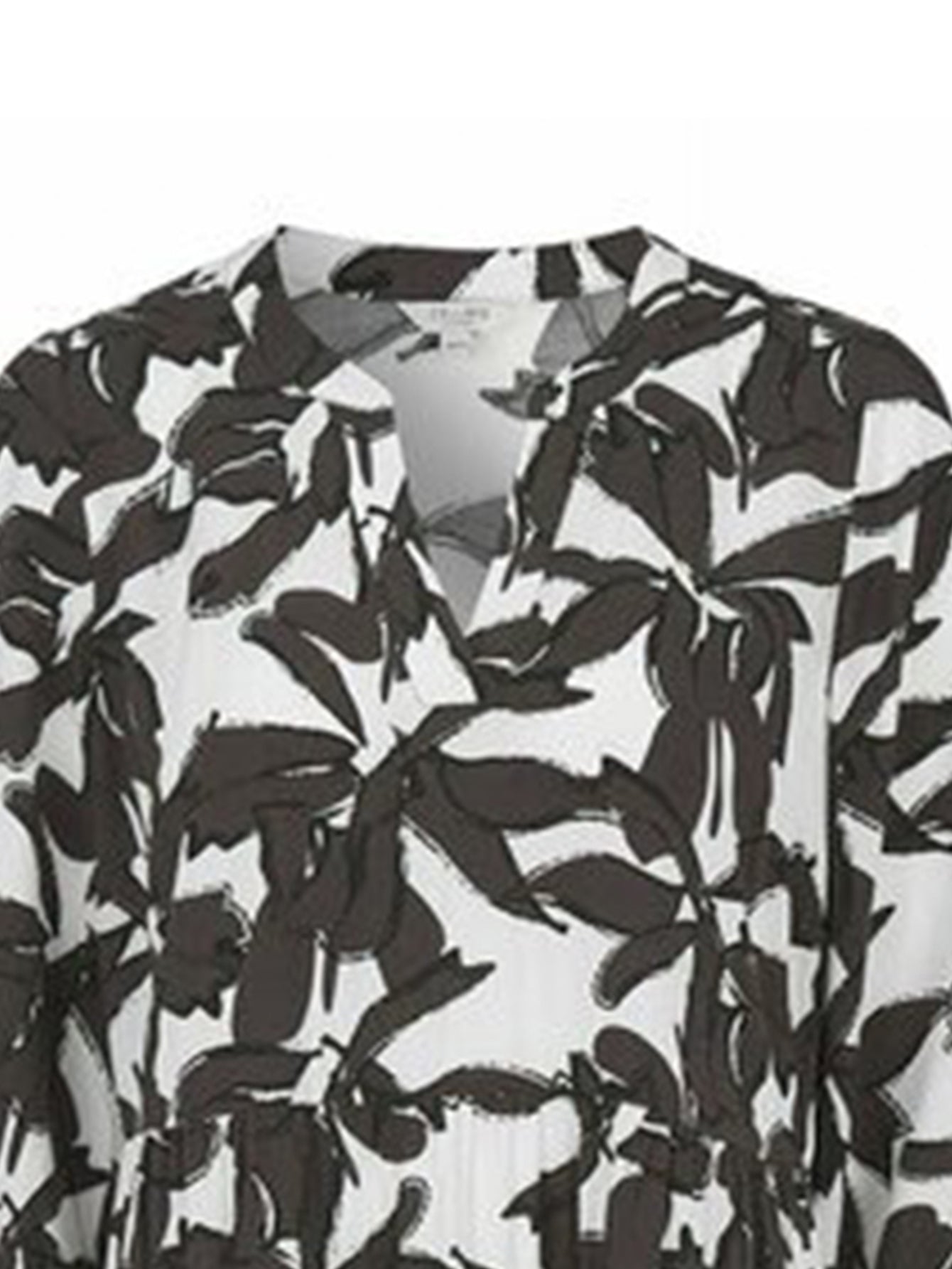 Lapa Plus Women's Elegant Large Floral Print Midi Dress