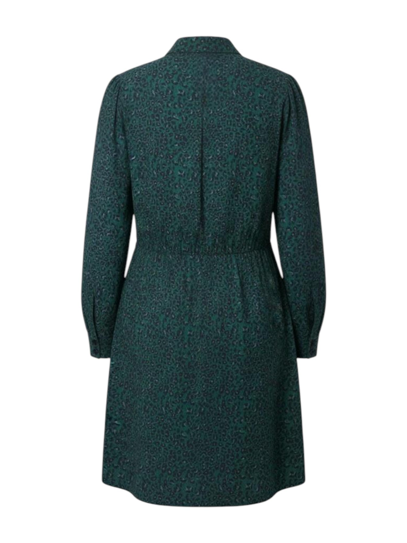 Lapa Plus Women's Casual Commuting Leopard Print A-line Dress