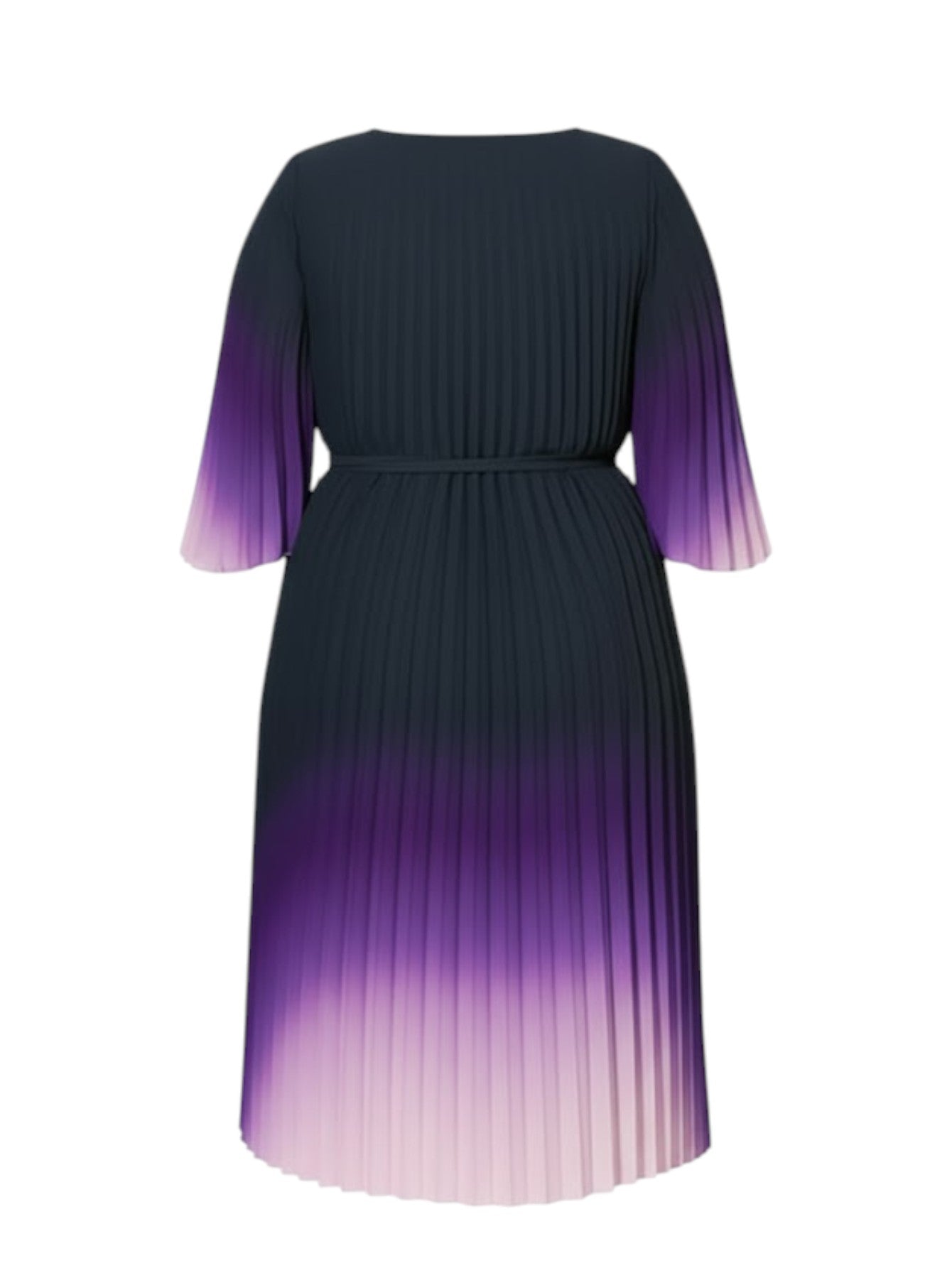 Lapa Plus Women's Tie-dye Pleated Dress