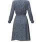 Lapa Plus Women's Floral Print Elastic Waist Dress