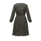 Lapa Plus Women's Floral Print Tie-Waist Dress