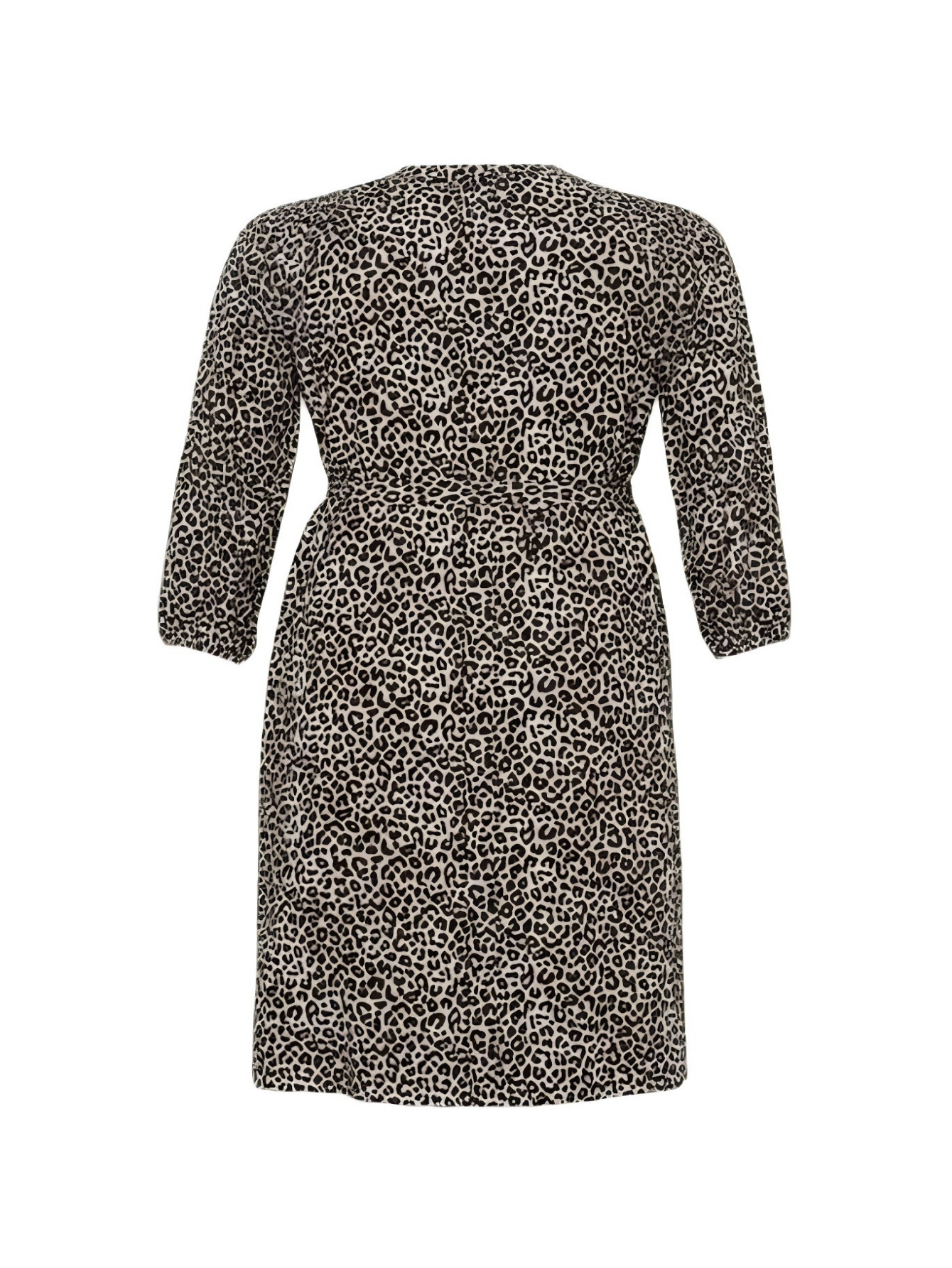 Lapa Plus Women's All-Over Leopard Print Date Night Dress
