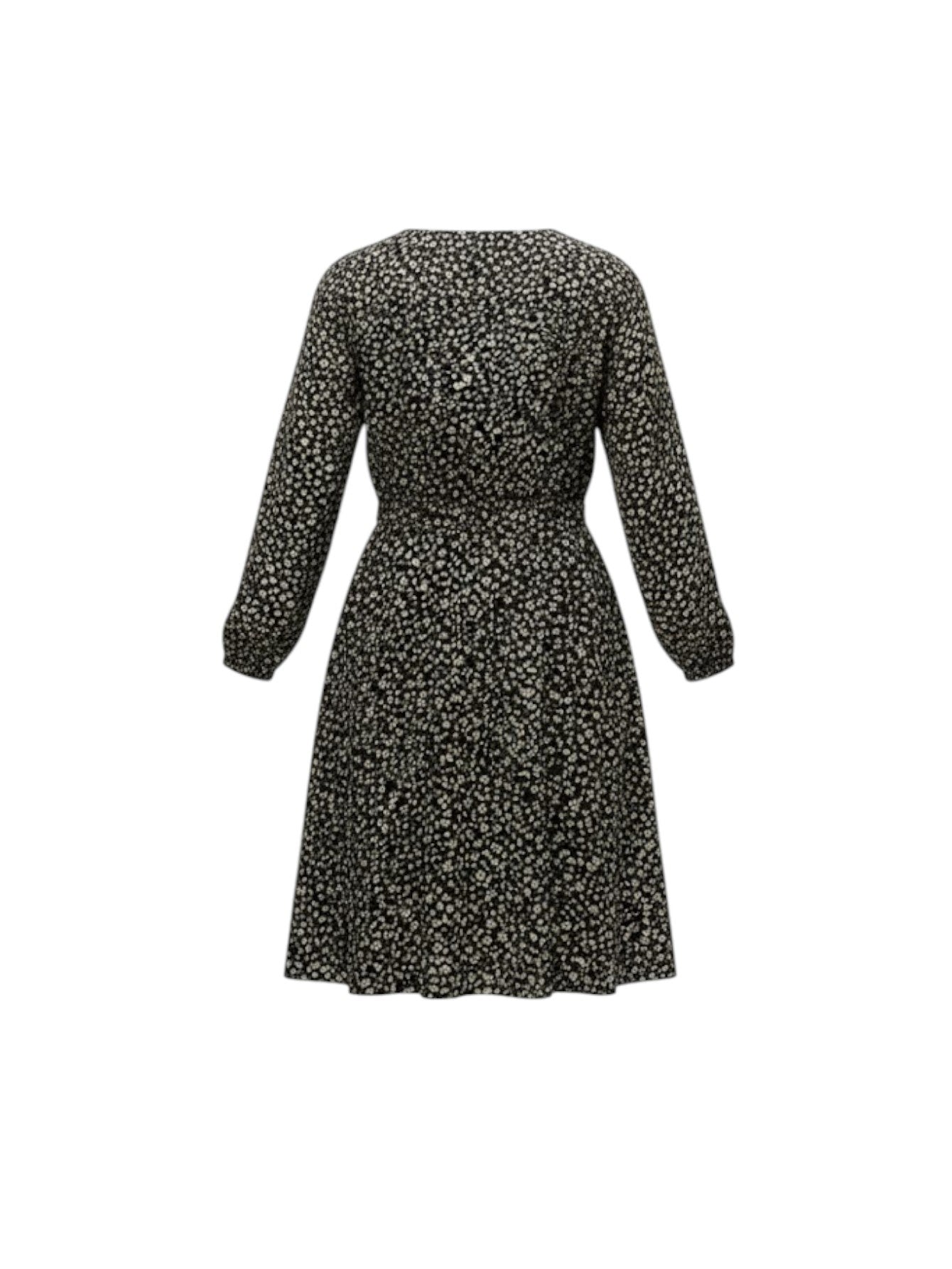 Lapa Plus Women's Floral Print Tie-Waist Dress