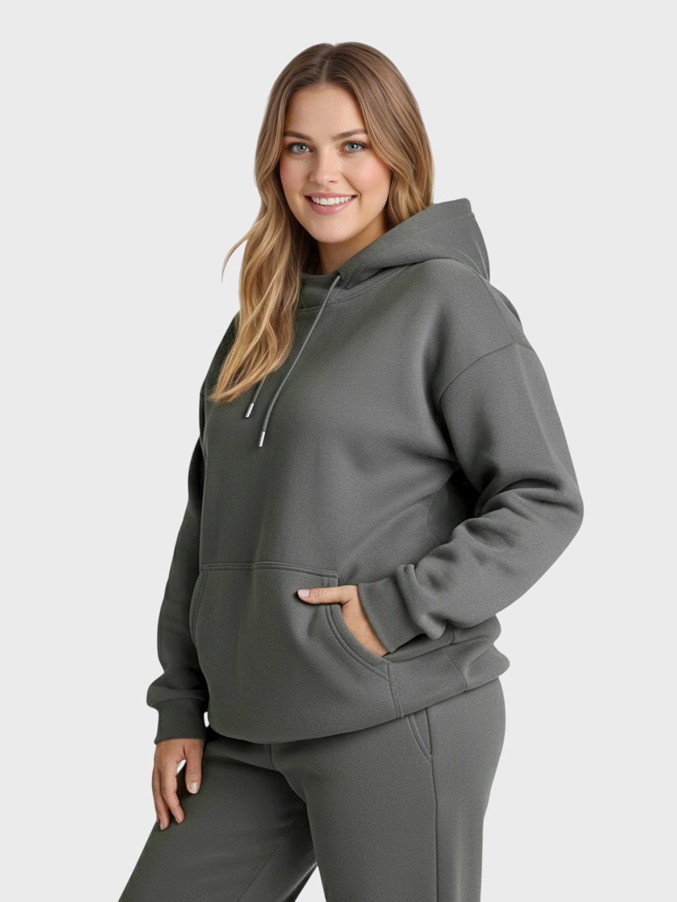 Lapa Plus Damen-Augenmaske mit Kapuze, mehrfarbig, Sweatshirt 