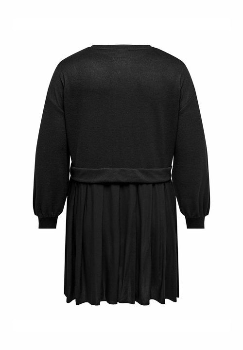 Lapa Plus Women's Stylish Dress with Pleated Hem