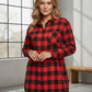 Lapa Plus Women's Plaid Collared  Dress