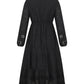 Lapa Plus Women's Jacquard Loose Pocket Dress