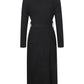 Lapa Plus Women's Pit slit Waist Belt Dress
