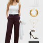 Lapa Plus Women's Versatile Straight-Leg Pants