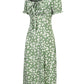Lapa Plus Women's Floral Printed Strap Dress