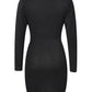 Lapa Plus Women's Hip Hugging Irregular Dress