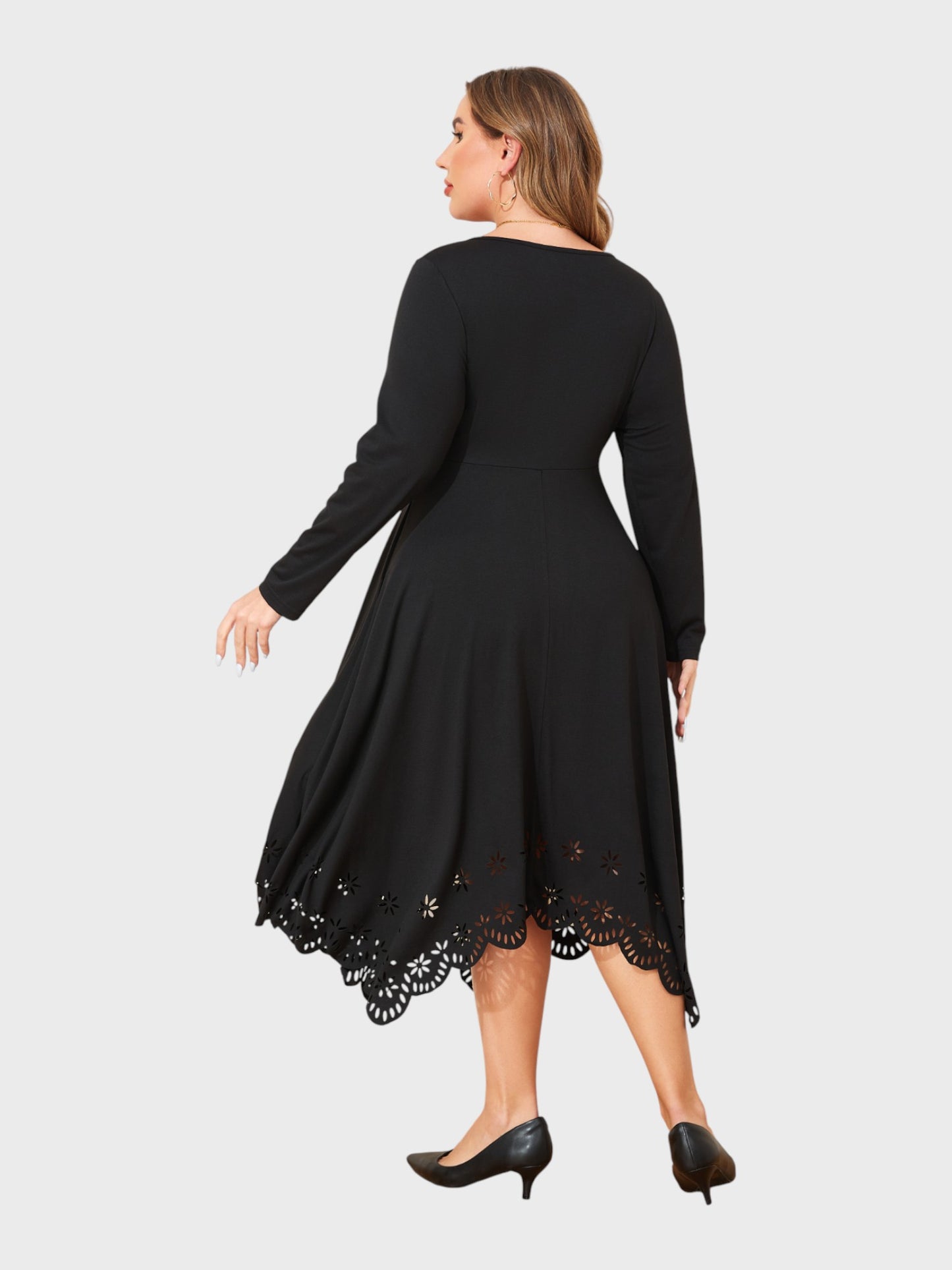 Lapa Plus Women's Halloween Gothic Y2K A-ling Dress