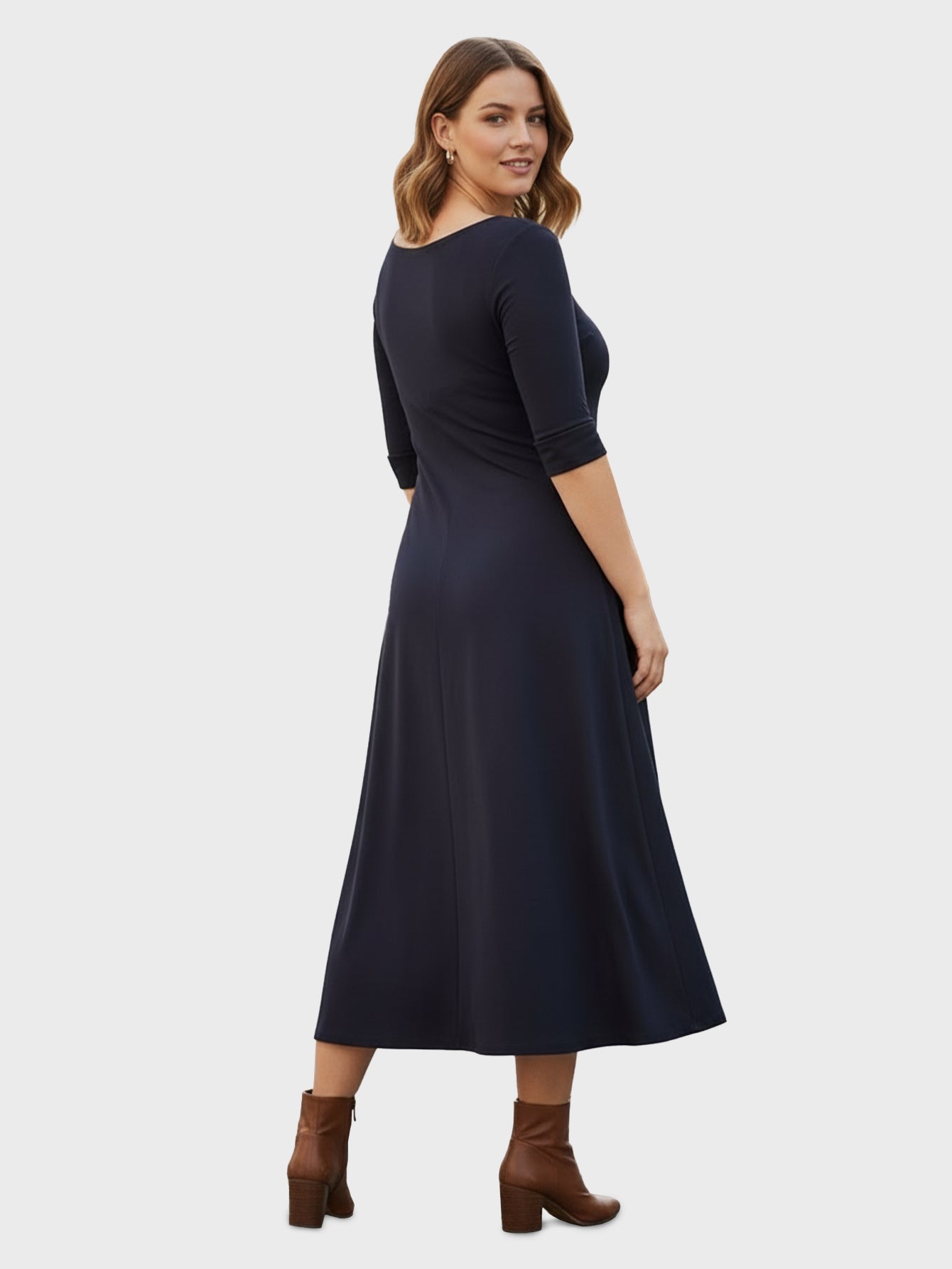 Lapa Plus Women's Daily Versatile Dress