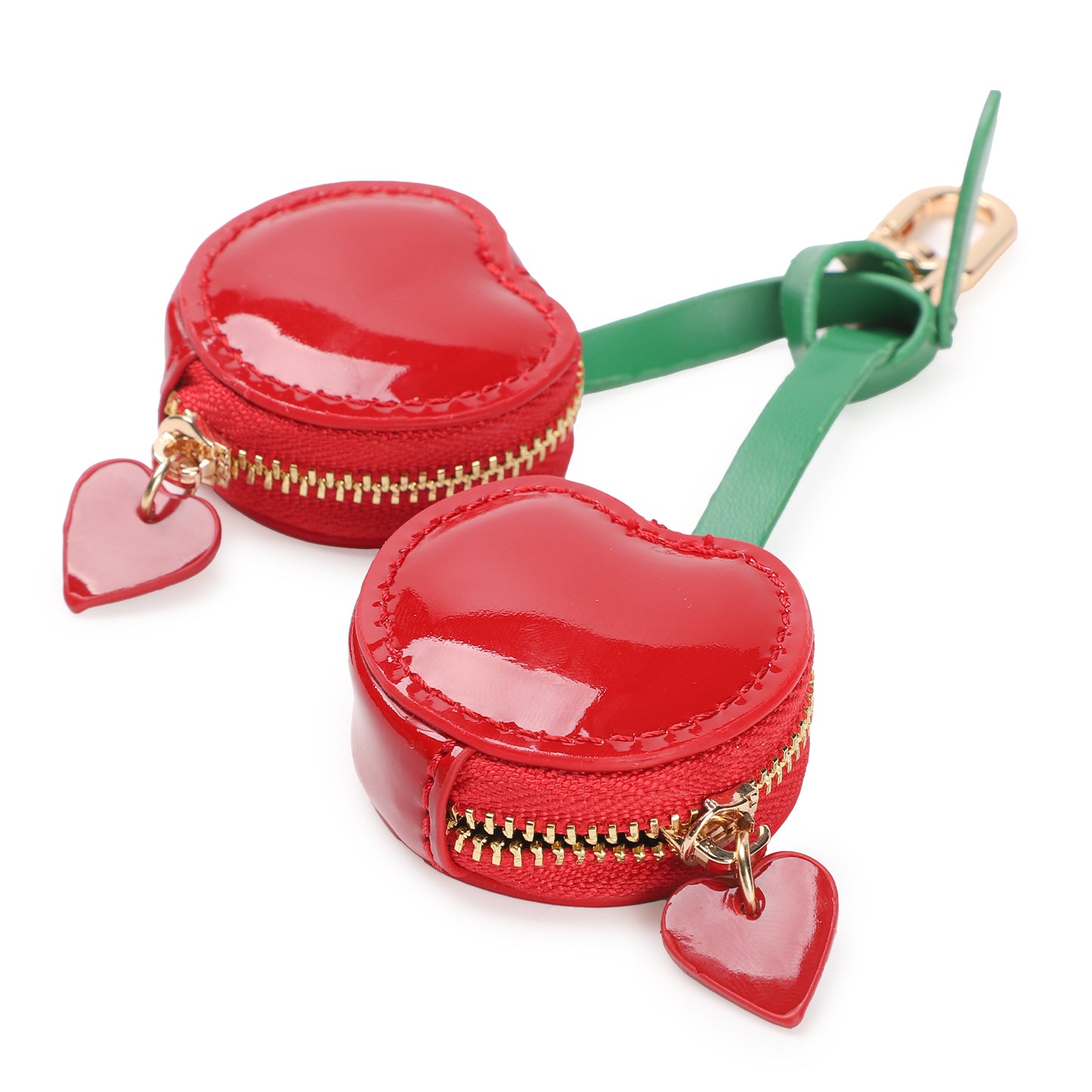Lapa Plus Women's Portable Cherry and Strawberry Decorative Keychain Bag Accessories