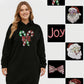 Lapa Plus Women's custom patterned hooded Christmas dress