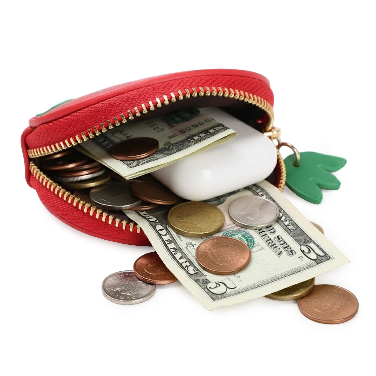 Lapa Plus Women's Portable Cherry and Strawberry Decorative Keychain Bag Accessories