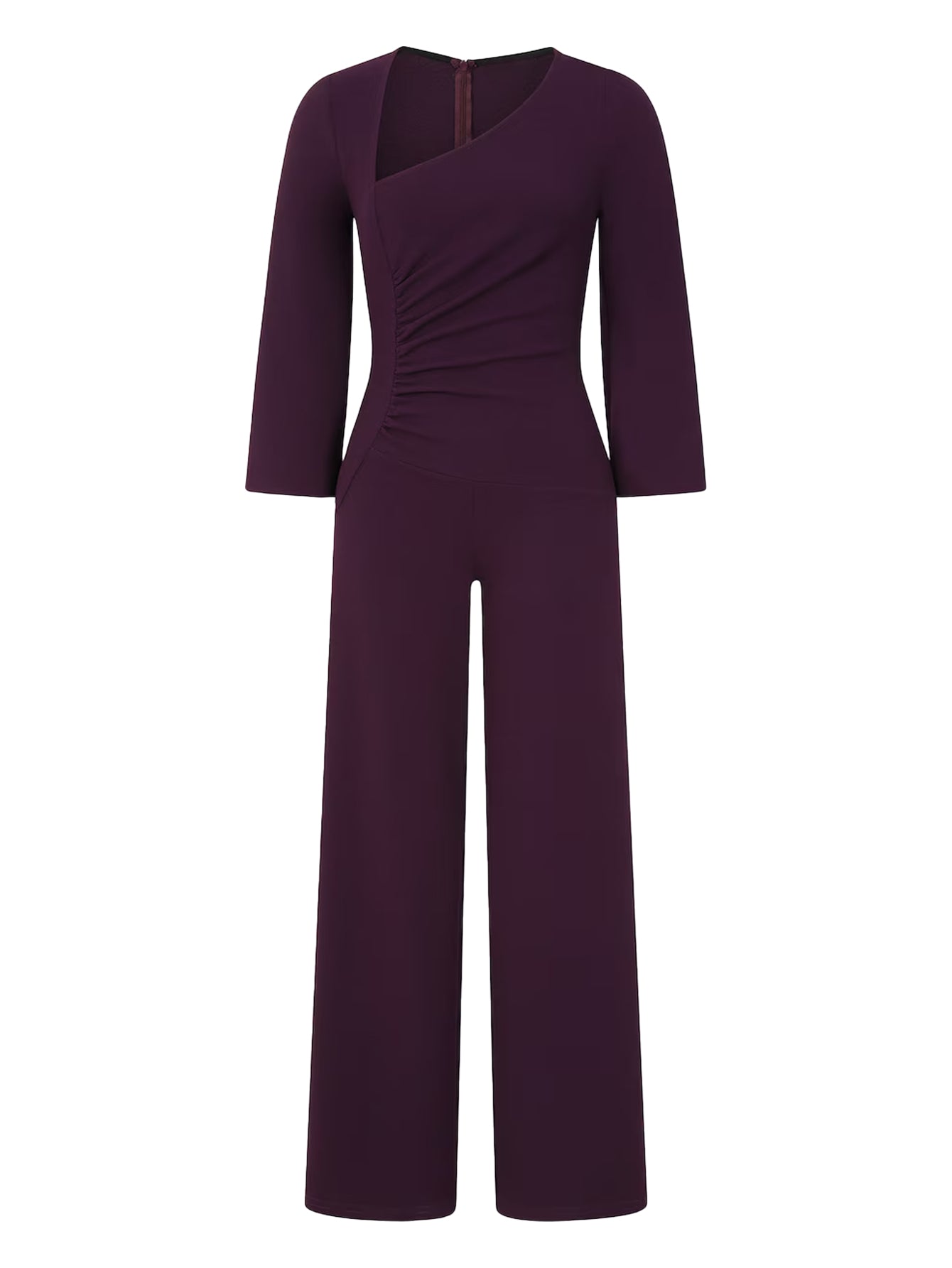 Lapa Plus Women's Asymmetric Neckline Jumpsuit - Lapa plus