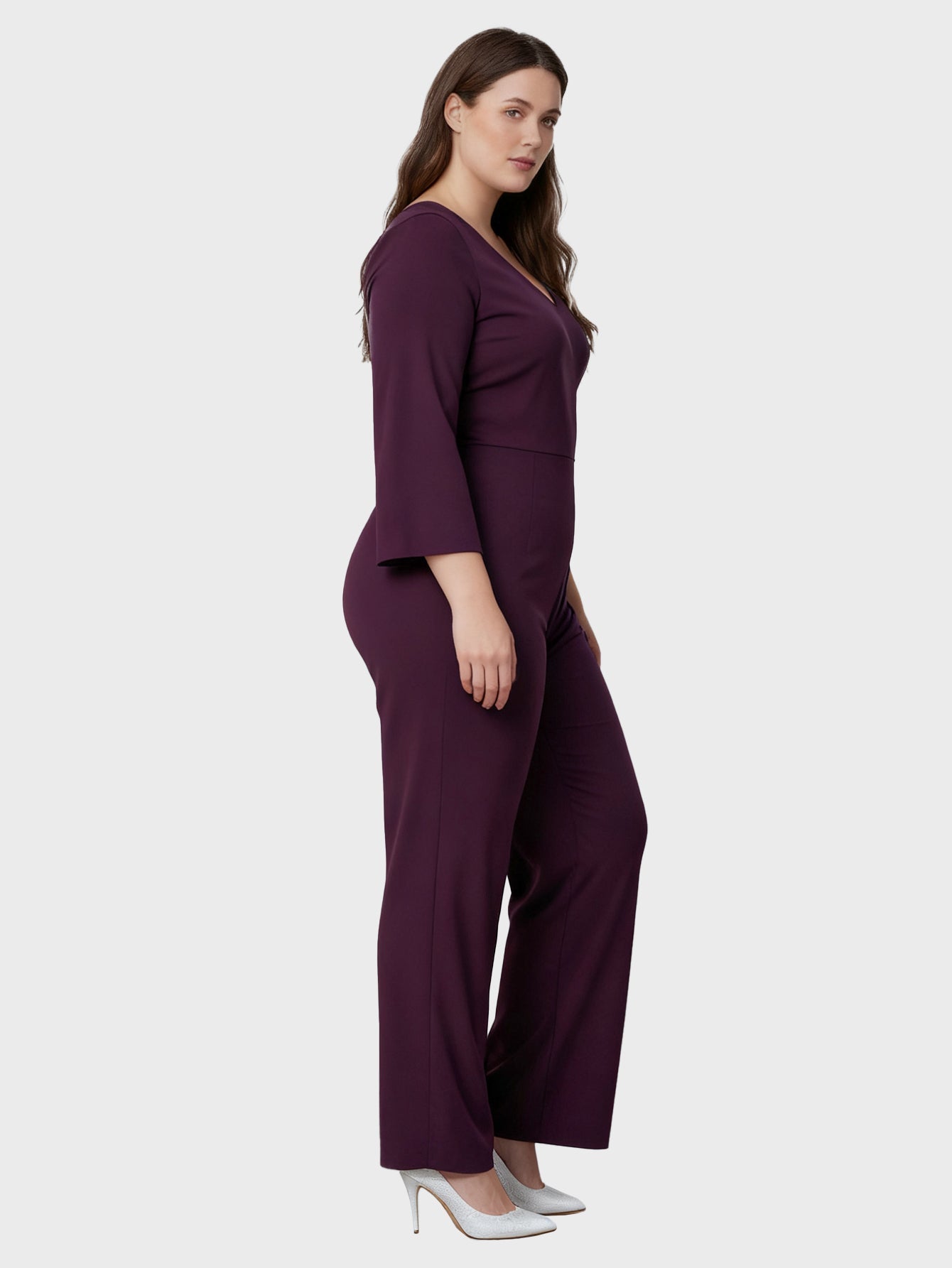 Lapa Plus Women's Asymmetric Neckline Jumpsuit - Lapa plus