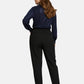 Lapa Plus Women's Basic Tie - Waist Casual Pants - Lapa plus
