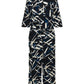 Lapa Plus Women's Black and White Printed Fashion Jumpsuit - Lapa plus