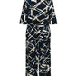 Lapa Plus Women's Black and White Printed Fashion Jumpsuit - Lapa plus