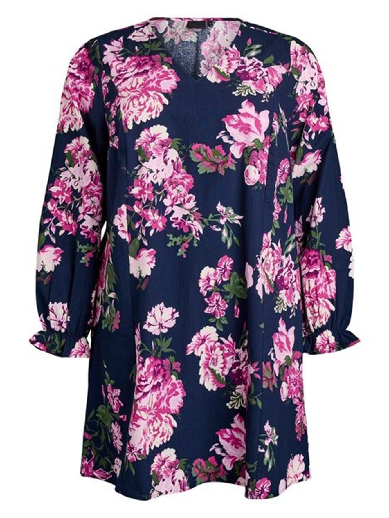 Lapa Plus Women's Bold Floral Print Dress - Lapa plus