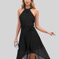 Lapa Plus Women's Chiffon Dress With Irregular Hem - Lapa plus