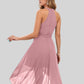 Lapa Plus Women's Chiffon Dress With Irregular Hem - Lapa plus