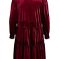 Lapa Plus Women's Christmas & New Year Corduroy Patchwork Dress - Lapa plus