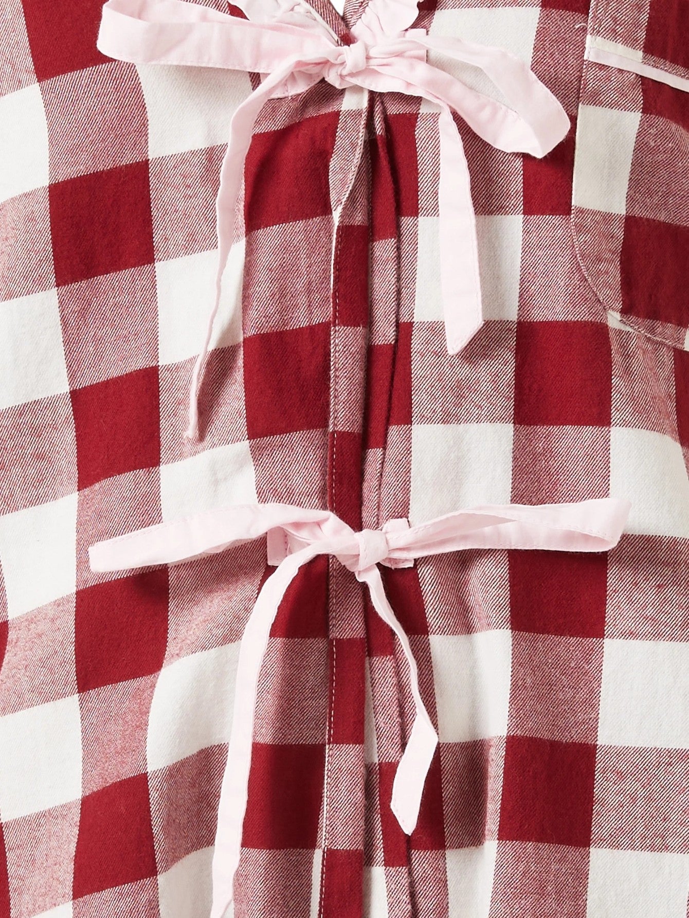 Lapa Plus Women's Christmas Plaid Bowknot Set - Lapa plus