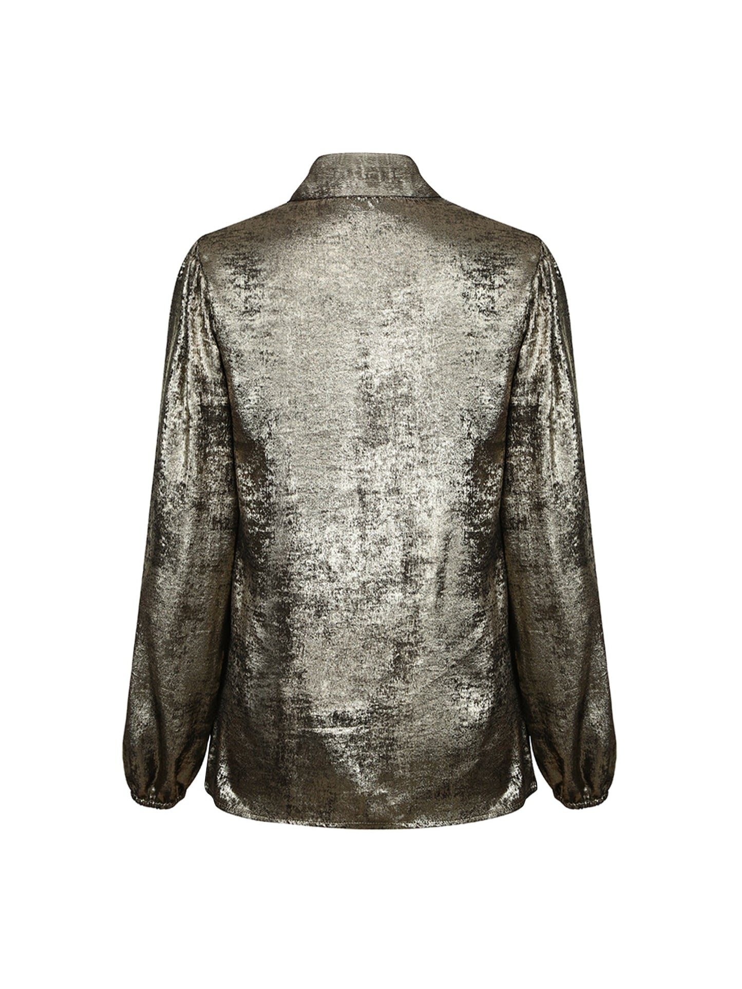 Lapa Plus Women's Elegant Lace - up Satin Shirt - Lapa plus