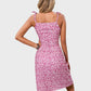 Lapa Plus Women's Floral - print Side - zipper Slit Dress - Lapa plus