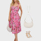 Lapa Plus Women's Flower - print Camisole Dress - Lapa plus