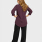 Lapa Plus Women's Functional Zip Neck Pocketed Top - Lapa plus