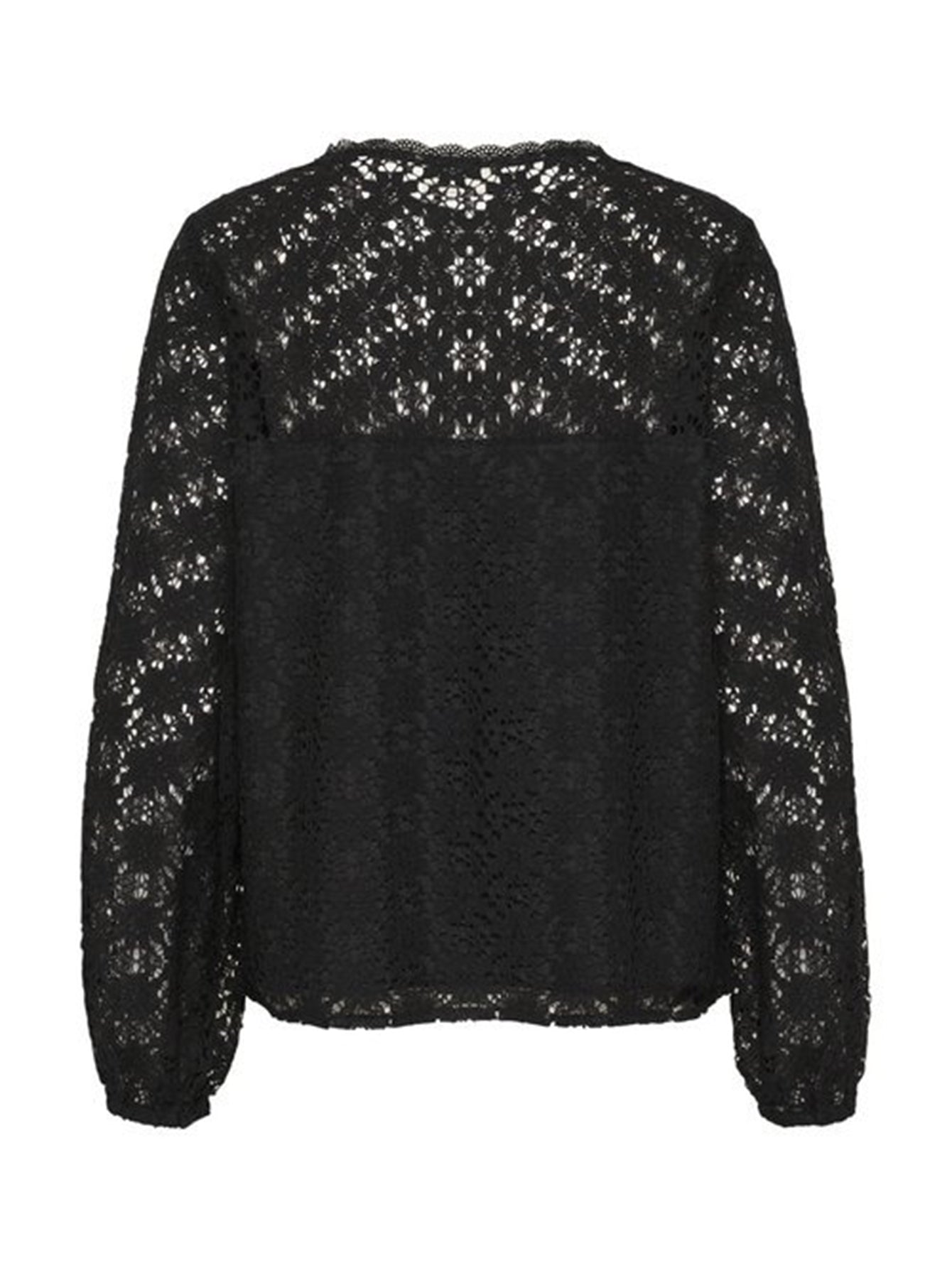 Lapa Plus Women's Lace Floral Crewneck Sexy Top - Lapa plus